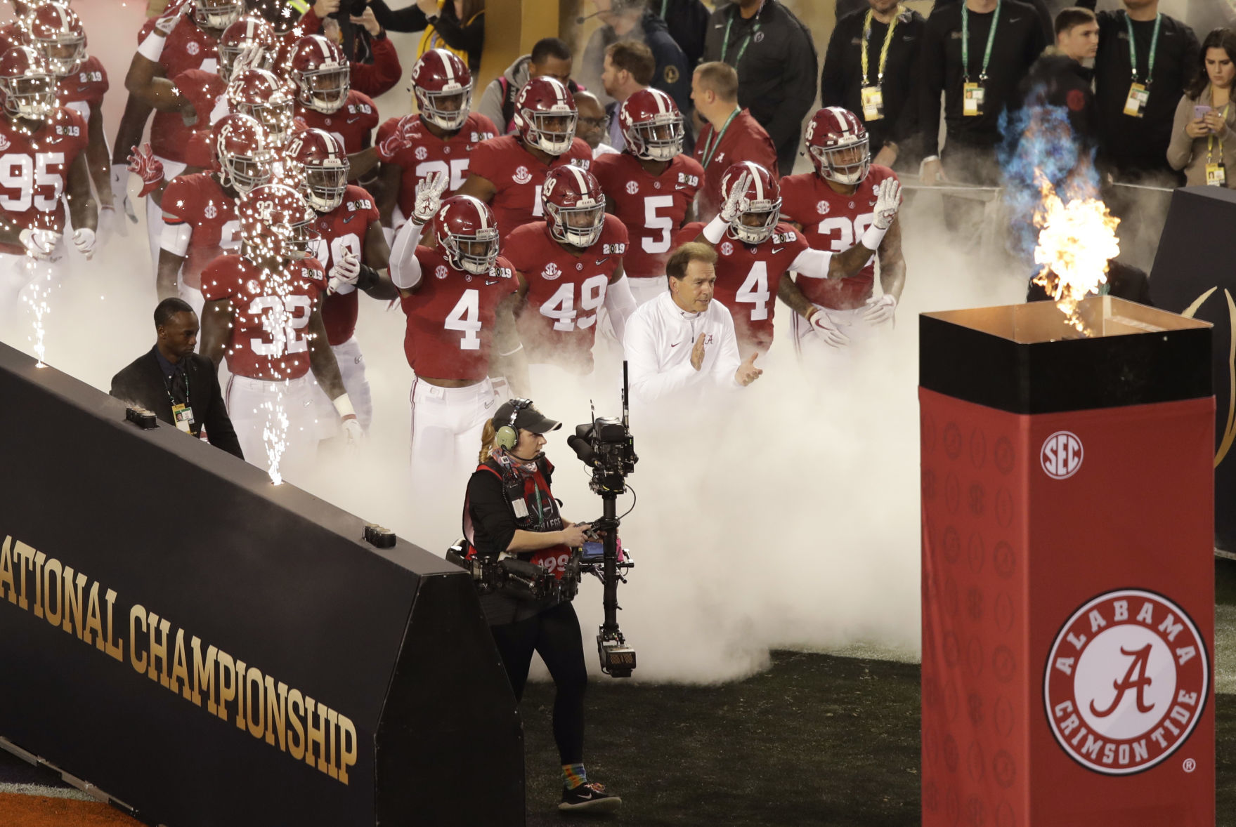 CFP National Championship Clemson Alabama Football